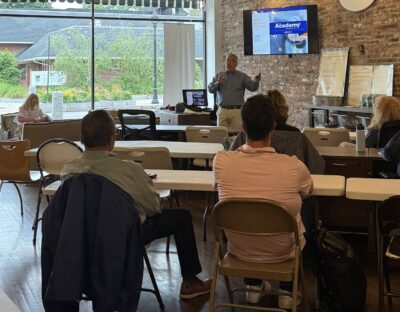 Continuing education class attendees and instructor