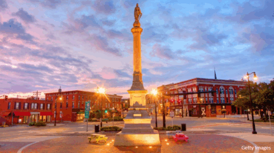 Downtown Peabody, MA, Credit: Getty Images