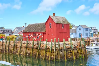 Motif No. 1, built in 1884, is said to be the most painted building in America.